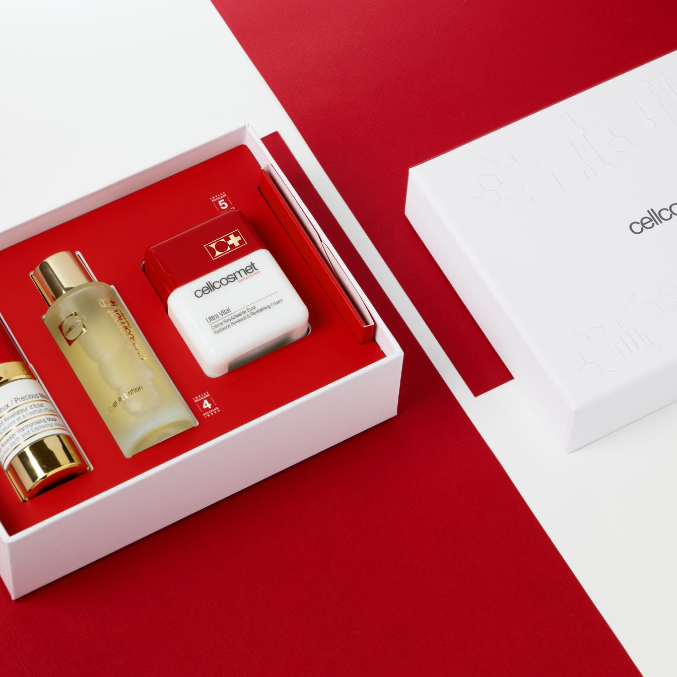 Rituel Signature Éclat (Ultra vital 50ml, CellLift lotion 30ml, Masque Précieux 15ml)